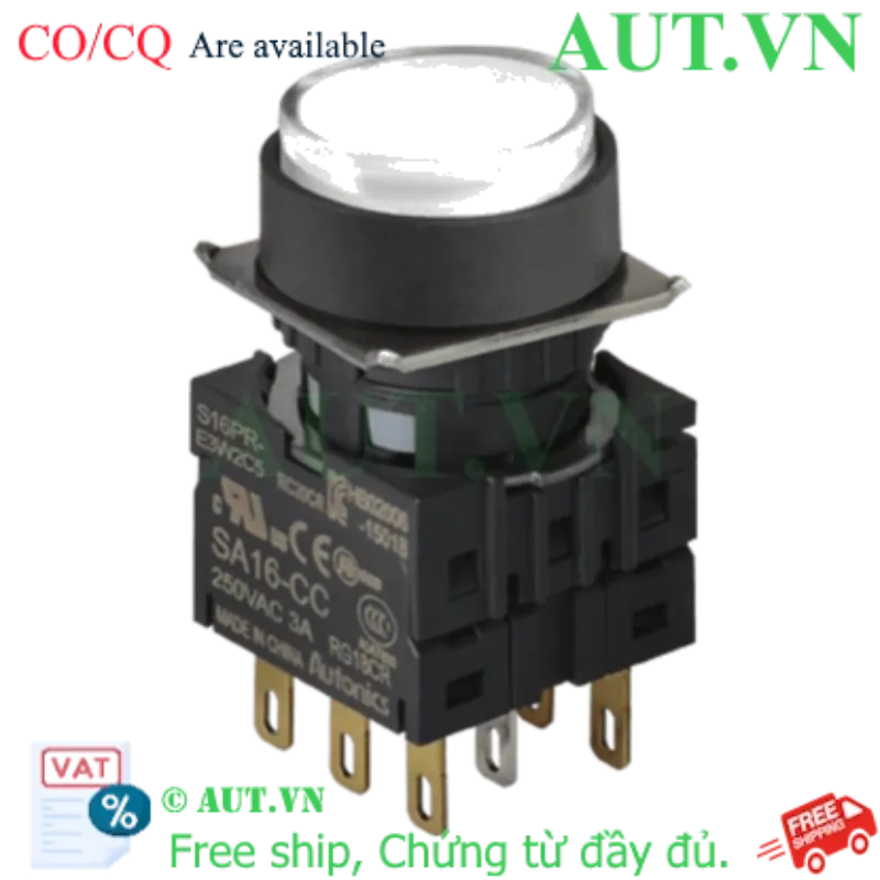 Ảnh của Công tắc nút nhấn Autonics S16PR-E4W2C24