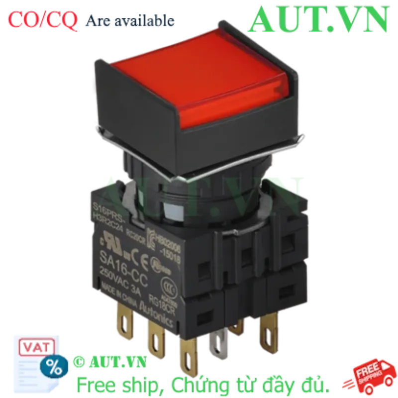 Ảnh của Công tắc nút nhấn Autonics S16PRS-H4R2C5