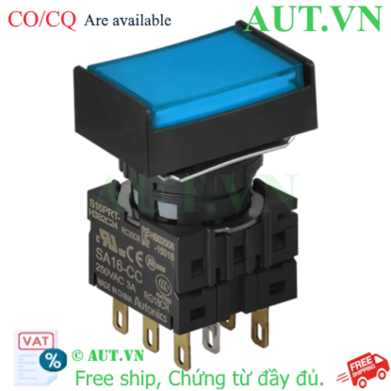 Ảnh của Công tắc nút nhấn Autonics S16PRT-H4B2C12