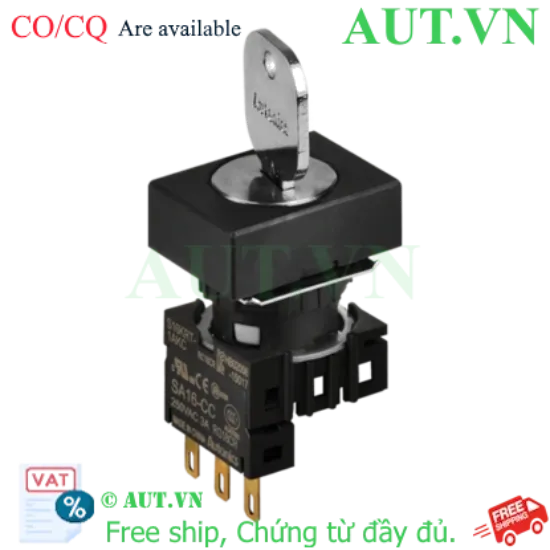 Ảnh của Công tắc nút nhấn Autonics S16KRT-5GKC