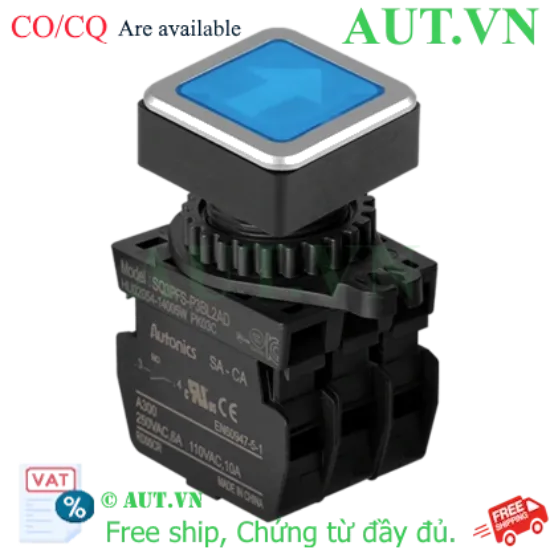 Ảnh của Công tắc nút nhấn Autonics SQ3PFS-P3BL2AL