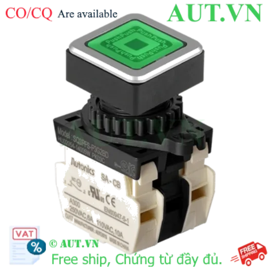 Ảnh của Công tắc nút nhấn Autonics SQ3PFS-P3G2BLM