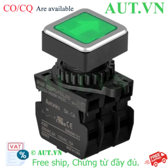 Ảnh của Công tắc nút nhấn Autonics SQ3PFS-P3GL2AL