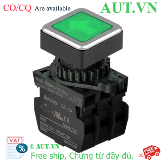 Ảnh của Công tắc nút nhấn Autonics SQ3PFS-P3GU2AL