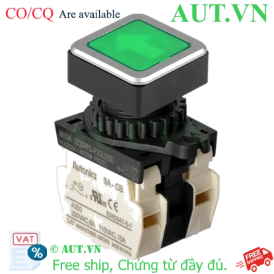 Ảnh của Công tắc nút nhấn Autonics SQ3PFS-P3GU2BLM