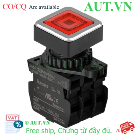 Ảnh của Công tắc nút nhấn Autonics SQ3PFS-P3R2AL