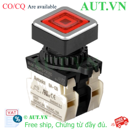 Ảnh của Công tắc nút nhấn Autonics SQ3PFS-P3R2BL