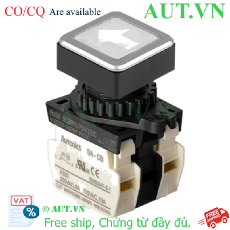 Ảnh của Công tắc nút nhấn Autonics SQ3PFS-P3WU2BL