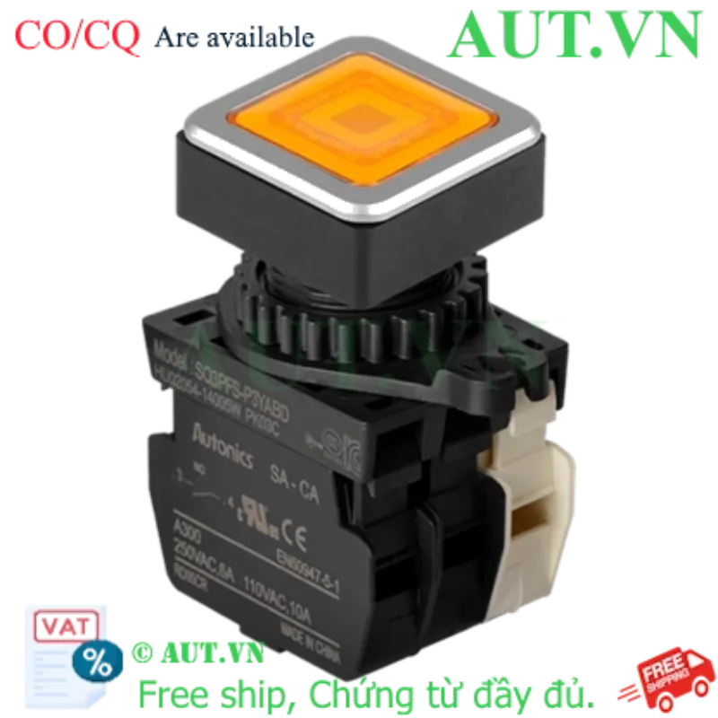 Ảnh của Công tắc nút nhấn Autonics SQ3PFS-P3YABL