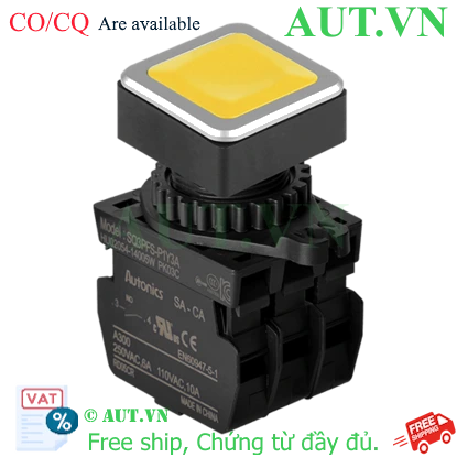 Ảnh của Công tắc nút nhấn Autonics SQ3PFS-P1Y3AM