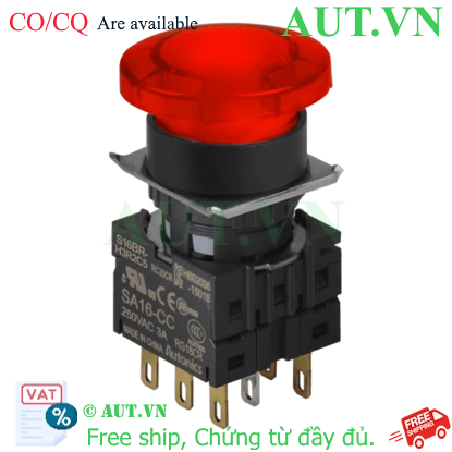 Ảnh của Công tắc nút nhấn Autonics S16BR-H3R2C5
