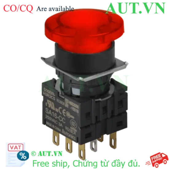 Ảnh của Công tắc nút nhấn Autonics S16BR-H3R2C5