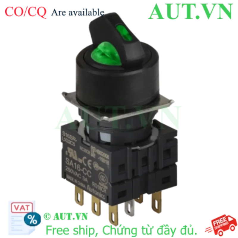 Ảnh của Công tắc nút nhấn Autonics S16SR-L2G2C5
