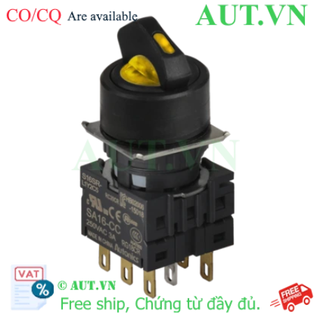 Ảnh của Công tắc nút nhấn Autonics S16SR-L3Y2C12