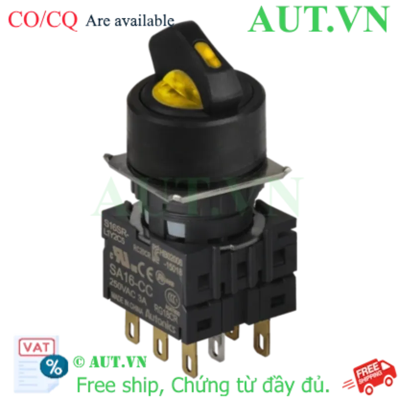 Ảnh của Công tắc nút nhấn Autonics S16SR-L4Y2C24