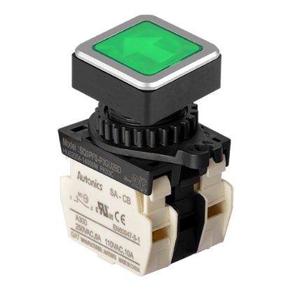 Ảnh của aut.vn Công tắc nút nhấn Autonics SQ3PFS-P3GU2BDM