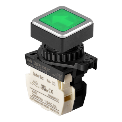 Ảnh của aut.vn Công tắc nút nhấn Autonics SQ3PFS-P3GUBDM