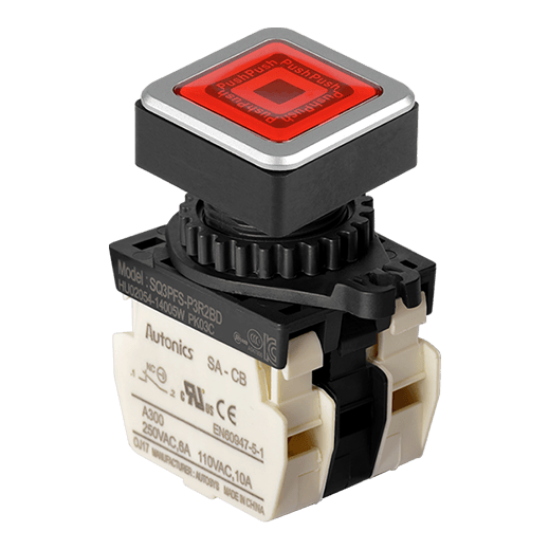 Ảnh của aut.vn Công tắc nút nhấn Autonics SQ3PFS-P3R2BDM