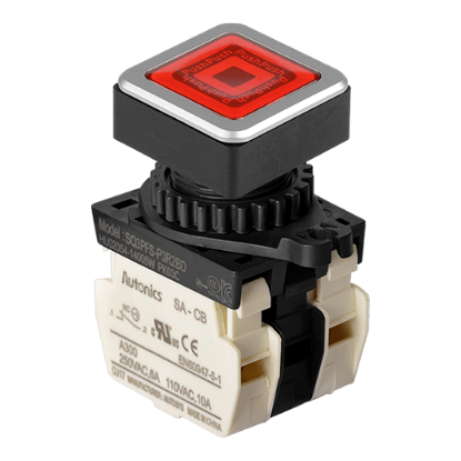 Ảnh của aut.vn Công tắc nút nhấn Autonics SQ3PFS-P3R2BLM