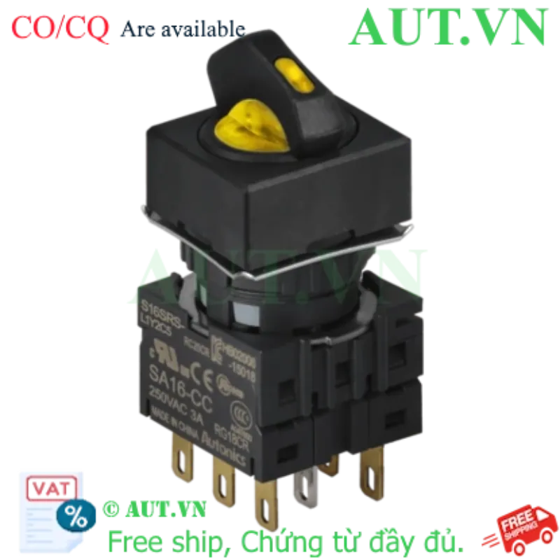 Ảnh của Công tắc nút nhấn Autonics S16SRS-L1Y2C24