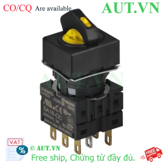 Ảnh của Công tắc nút nhấn Autonics S16SRS-L1Y2C5