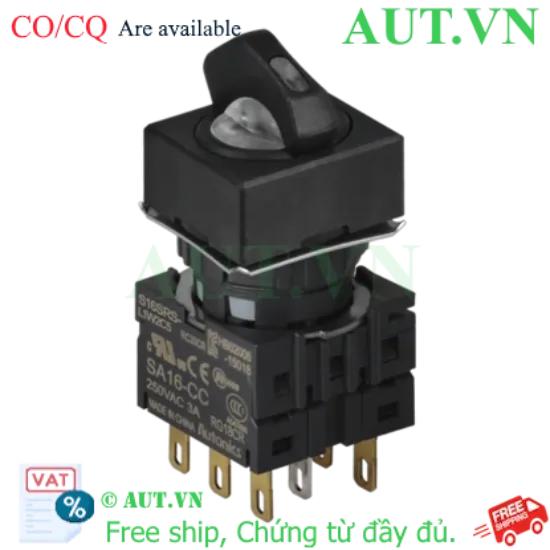 Ảnh của Công tắc nút nhấn Autonics S16SRS-L2W2C12