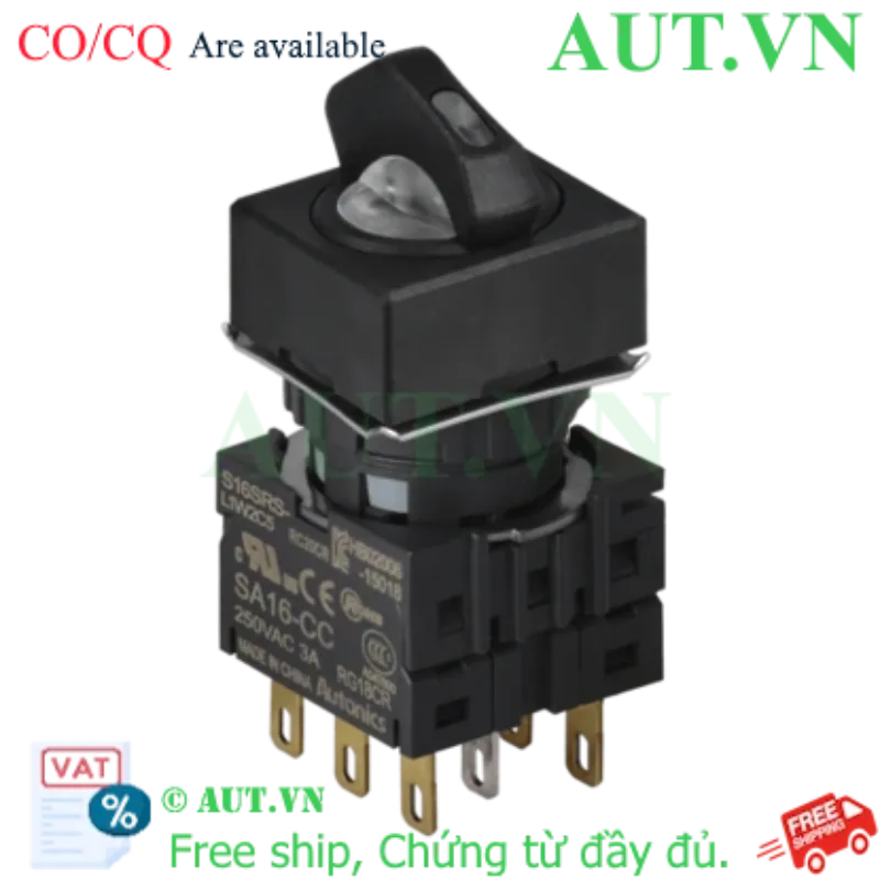 Ảnh của Công tắc nút nhấn Autonics S16SRS-L3W2C5