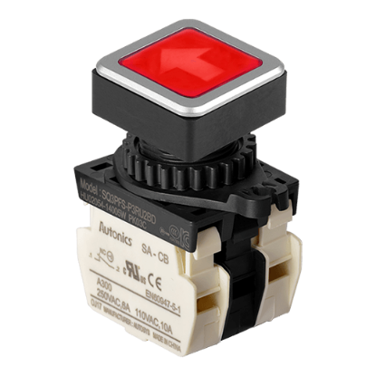 Ảnh của aut.vn Công tắc nút nhấn Autonics SQ3PFS-P3RU2BL