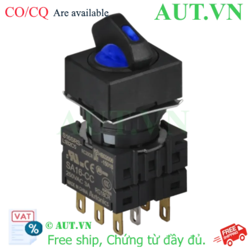 Ảnh của Công tắc nút nhấn Autonics S16SRS-L4B2C12