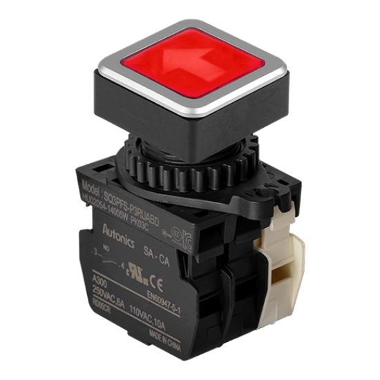 Ảnh của aut.vn Công tắc nút nhấn Autonics SQ3PFS-P3RUABLM