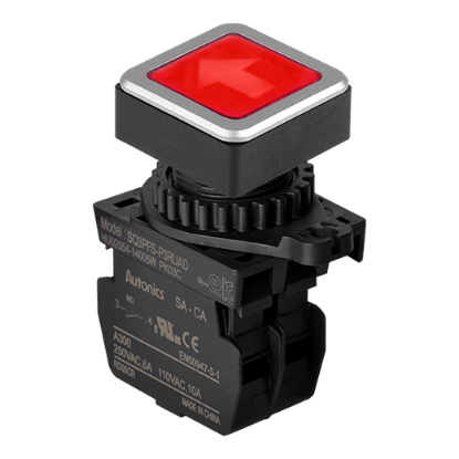 Ảnh của aut.vn Công tắc nút nhấn Autonics SQ3PFS-P3RUADM