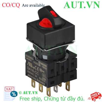 Ảnh của Công tắc nút nhấn Autonics S16SRS-L4R2C12