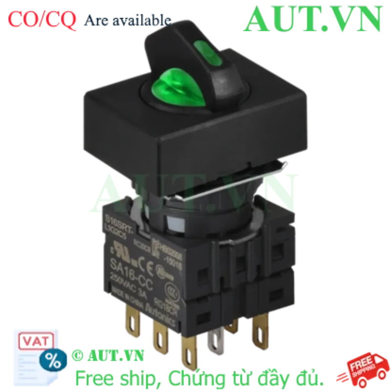 Ảnh của Công tắc nút nhấn Autonics S16SRT-L1G2C5