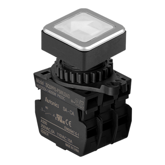 Ảnh của aut.vn Công tắc nút nhấn Autonics SQ3PFS-P3WU2ALM