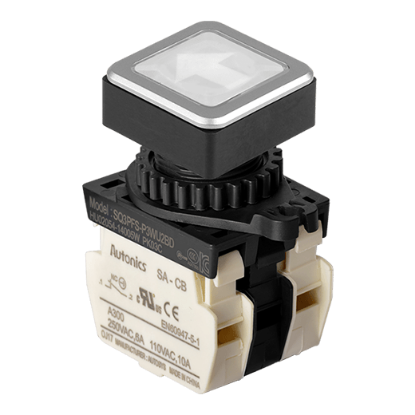 Ảnh của aut.vn Công tắc nút nhấn Autonics SQ3PFS-P3WU2BDM