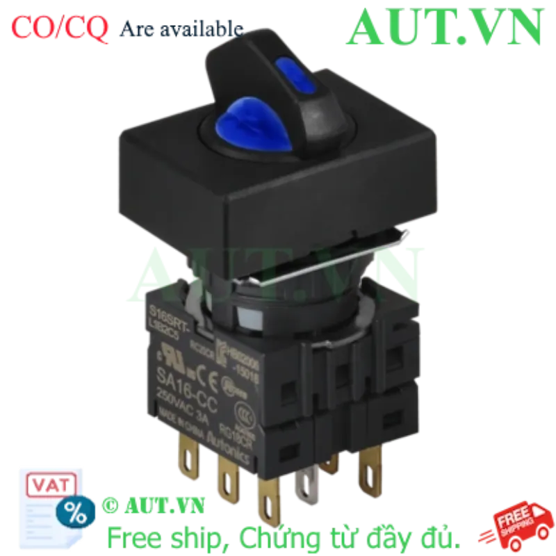 Ảnh của Công tắc nút nhấn Autonics S16SRT-L3B2C12