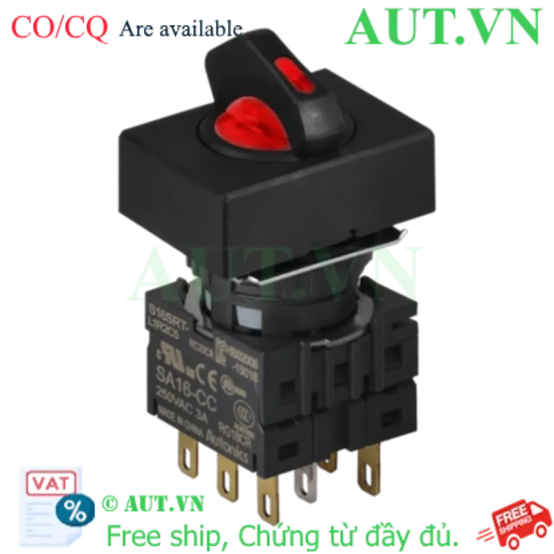 Ảnh của Công tắc nút nhấn Autonics S16SRT-L3R2C5