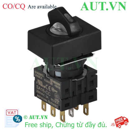 Ảnh của Công tắc nút nhấn Autonics S16SRT-L3W2C12