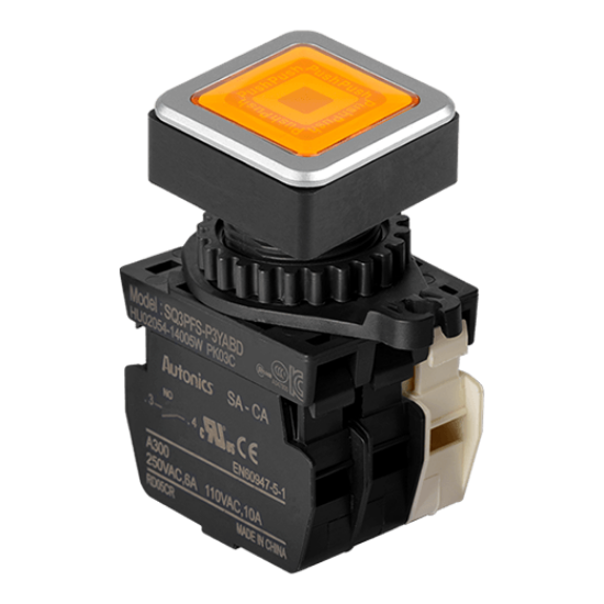Ảnh của aut.vn Công tắc nút nhấn Autonics SQ3PFS-P3YABLM
