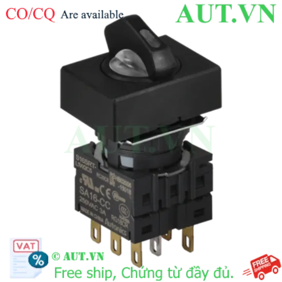 Ảnh của Công tắc nút nhấn Autonics S16SRT-L4W2C12