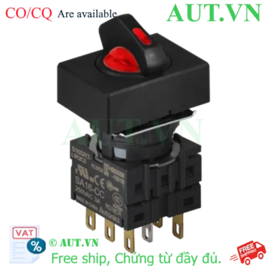 Ảnh của Công tắc nút nhấn Autonics S16SRT-L6R2C12