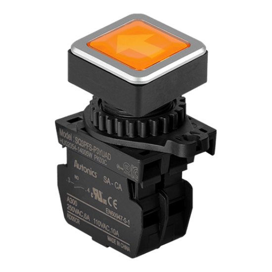 Ảnh của aut.vn Công tắc nút nhấn Autonics SQ3PFS-P3YUALM