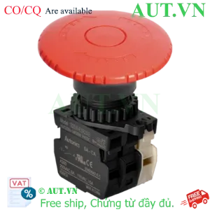 Ảnh của Nút Dừng Khẩn Cấp Autonics S2ER-E5R2AB | 2NO+1NC, Nhấn Giữ Xoay Reset, Màu Đỏ