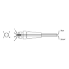 Ảnh của Cable cho cảm biến Autonics CIA2-2P