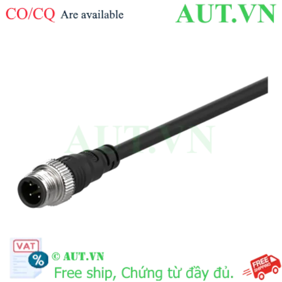 Ảnh của Cáp Cảm Biến Autonics CIA2-5P: M12 Male 4-Pin, Dài 5m, Vỏ PVC Bền Bỉ | AUT VN