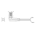 Ảnh của Cable cho cảm biến Autonics CLA2-5P