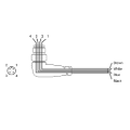 Ảnh của Cable cho cảm biến Autonics CLDH4-2P