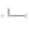 Ảnh của Cable cho cảm biến Autonics CLDH4-3P