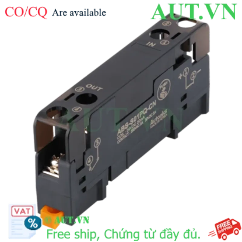 Ảnh của Cầu đấu dây Autonics ABS-S01PQ-CN | 5A - 24VDC - Kết nối chuẩn PQ1a-24V