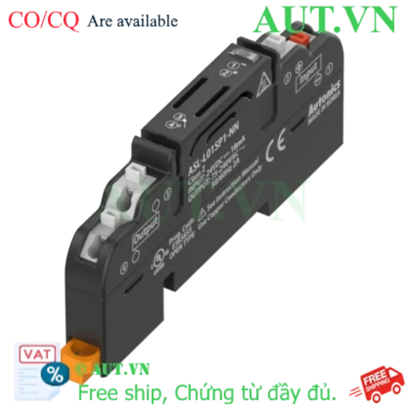Ảnh của Cầu đấu dây Autonics ASL-L01SP1-NN - Relay Terminal Block 1 Kênh 2A